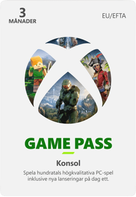 Xbox Game Pass 3 Månader