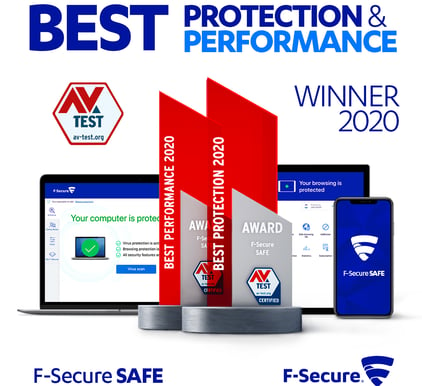 F-Secure TOTAL 1 år, 1 enhet (Vid köp av dator, surfplatta eller telefon)