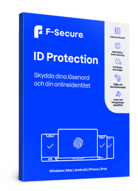 F-Secure Id Protection 1 år, 5 enheter (vid köp av dator)