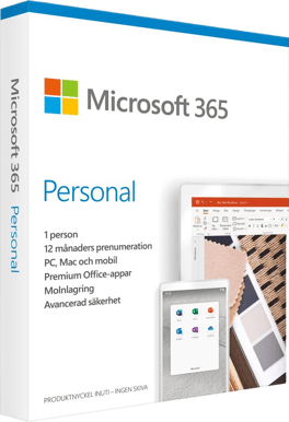Microsoft 365 Personal - Vid köp av dator