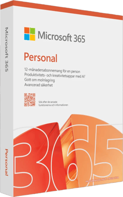 Microsoft 365 Personal Fysisk licens