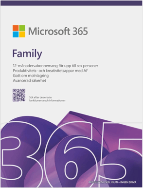 Microsoft 365 Family e-Licens