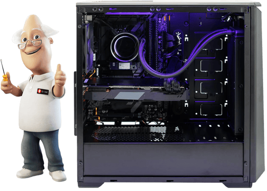 Inet System - Byggnation och test av dator