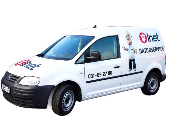 Klar för start på plats