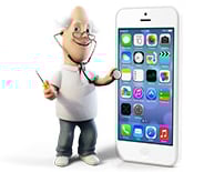 Skärmbyte Apple iPhone 5c/5s