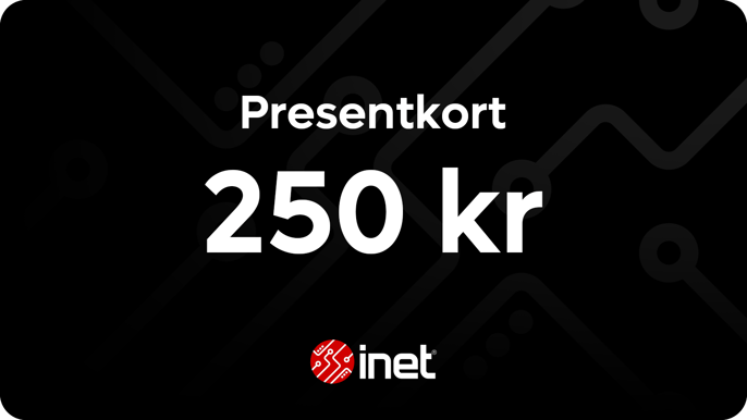 Inet Presentkort 250 kr