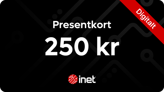 Inet Presentkort Digitalt 250 kr