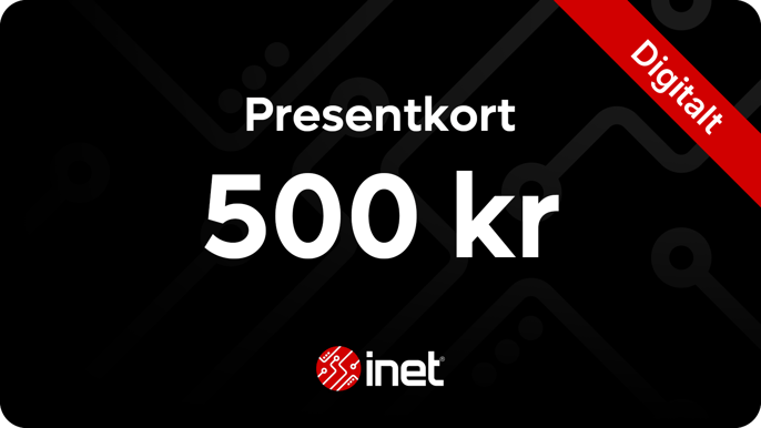 Inet Presentkort Digitalt 500 kr
