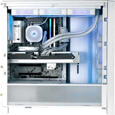 Inet System G70 R7X3D/9070 XT White