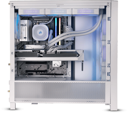 Inet System G70 R7X3D/9070 XT White