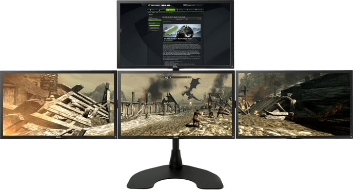 BenQ 24'' XL2411T Nvidia 3D Surround (Trippelkit)