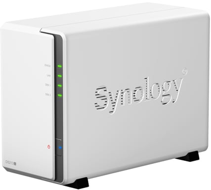 Synology DS213J + 1st WD RED 3TB KAMPANJ