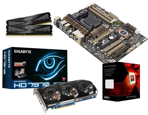 Uppgraderingspaket - High AMD + 3st spel (GOLD)