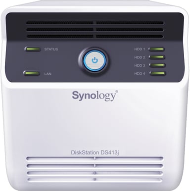 Synology DS413J + 2st Seagate NAS 3TB KAMPANJ