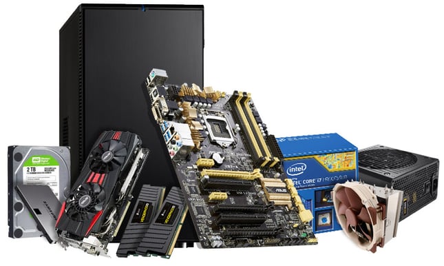 NordicHardware BF4 Dator i delar och musmatta