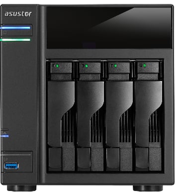 ASUSTOR AS-204T + 2st WD Red 4TB