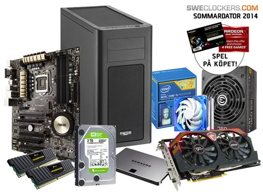 SweClockers Sommardator 2014