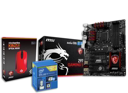 Uppgraderingspaket MSI Gaming 5 + pengar tilbaka och mus på köpet (Värde ca:670 kr)