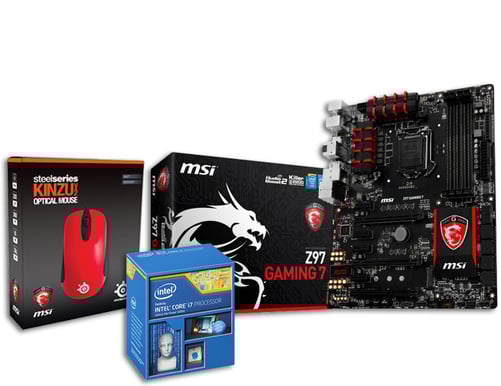 Uppgraderingspaket MSI Gaming 7 + pengar tillbaka och mus på köpet (Värde ca:800kr)