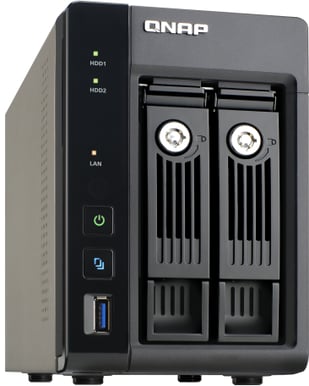 Qnap TS-253 Pro NAS + 1st WD Red 3TB
