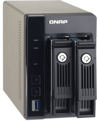 Qnap TS-253 Pro NAS + 1st WD Red 4TB