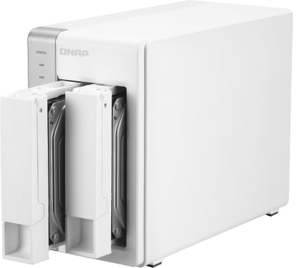 Qnap TS-231 NAS + 1st WD Red 4TB