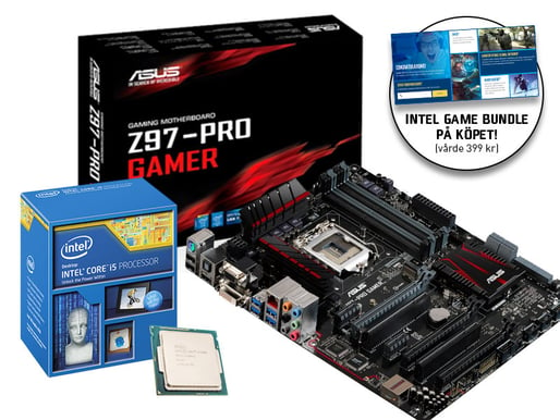 ASUS Z97-PRO GAMER + Intel Core i5 4690K