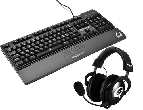 Qpad QH-90 + MK-50 bundling + Wristband på köpet (Värde 89kr)