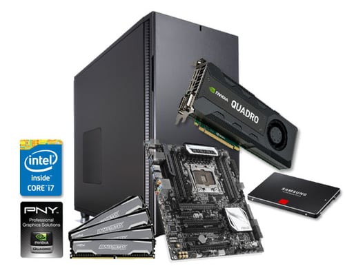 Dator i delar Quadro -Beräkning/Redigering Bäst