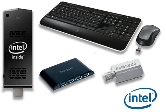 Intel Compute Stick -Kontorspaket