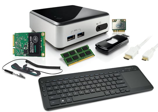 Dator i delar Intel NUC -TV/Vardagsrums PC