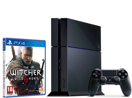 Sony PS4 Playstation 4 500GB + The Witcher 3