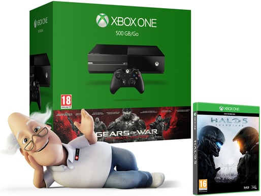 Microsoft Xbox One 500GB + Halo 5 + Gears of War Ultimate Edition