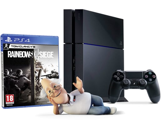 Sony PS4 Playstation 4 500GB + Rainbow Six: Siege