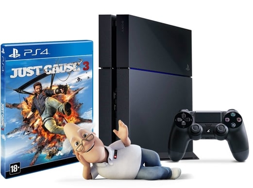 Sony PS4 Playstation 4 500GB + Just Cause 3