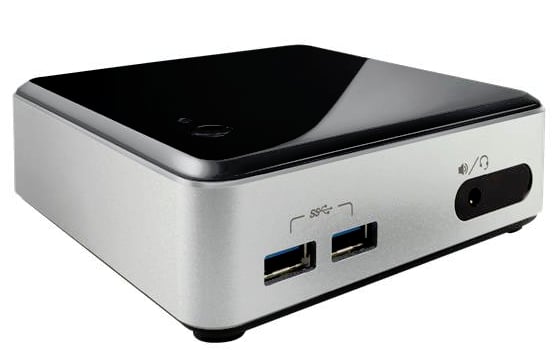 Intel NUC i3 4010U -Paket 4GB 120GB SSD WiFi
