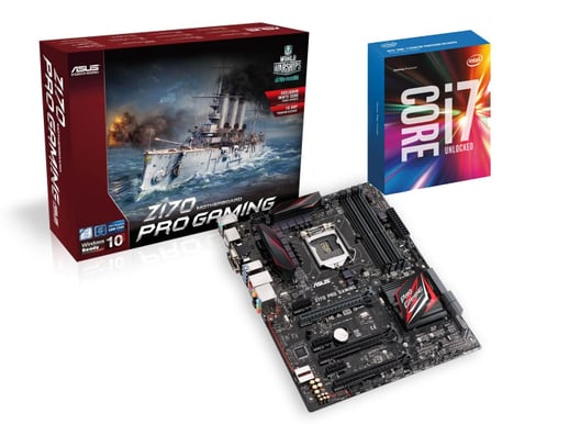 Uppgraderingspaket - Z170 Pro Gaming + Intel Core i7 6700K
