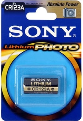 Sony CR123A Lithium Batteri 4-pack (Arlo)