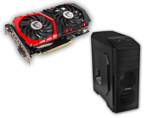 Gamingdator i delar - GTX 1050