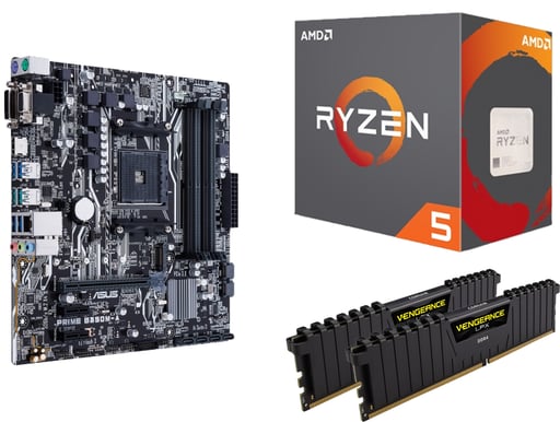 Uppgraderingspaket - AMD Ryzen 5 1400 ASUS