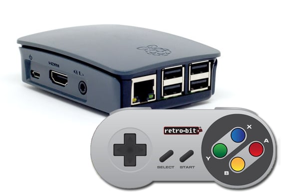 Retrokonsol - Raspberry Pi 3