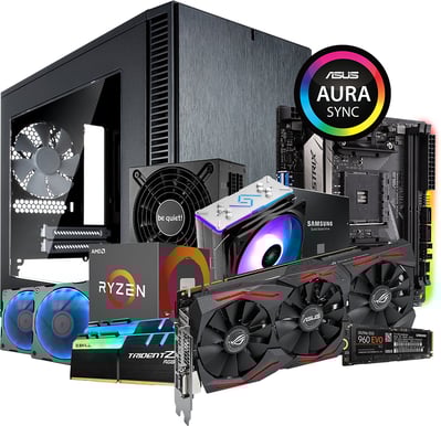 Dator i delar - Drömdator för ASUS AURA Sync