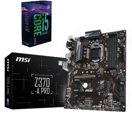 Uppgraderingspaket - Intel i5 8600K + MSI Z370-A PRO