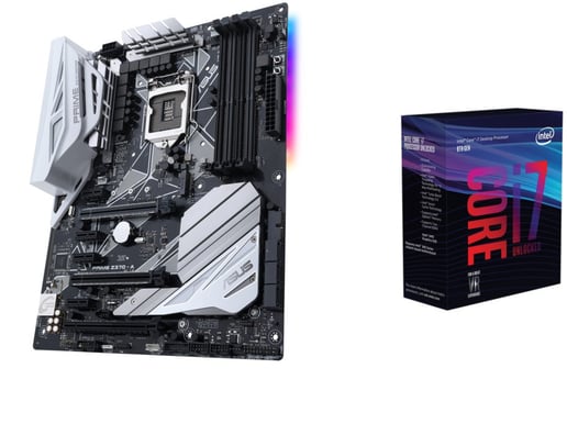 Uppgraderingspaket - Intel i7 8700K + ASUS PRIME Z370-A