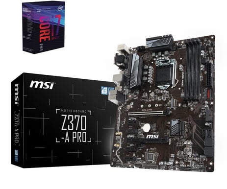 Uppgraderingspaket - Intel i7 8700K + MSI Z370-A PRO