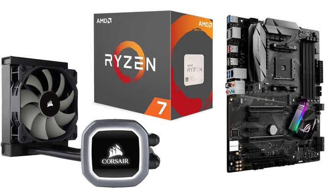 RYZEN7 1800X + ROG STRIX B350-F GAMING