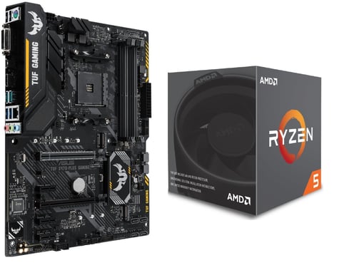 ASUS ASUS TUF X470-PLUS GAMING + Ryzen 5 2600X