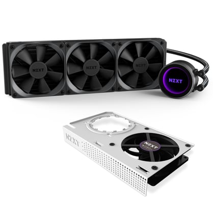 NZXT Kraken X72 + G12 Vit