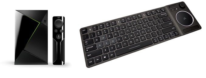 Corsair K83 Wireless + Nvidia SHIELD TV v2 bundle