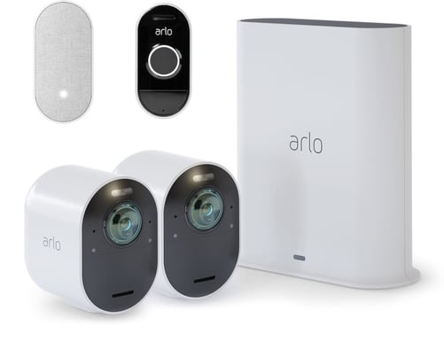 Arlo Ultra 4K UHD Startpaket (2 kameror) Bundle
